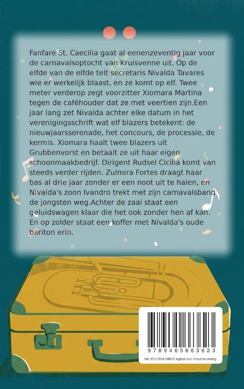 Achterkant van Die elf waren er tien