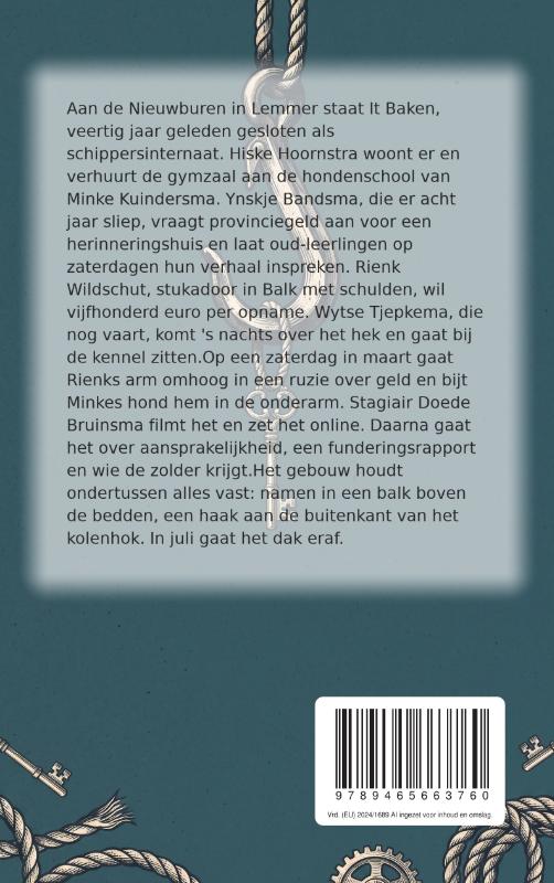 Achterkant van Alles hier moet een keer open