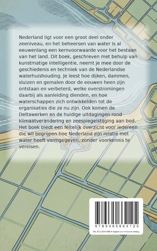 Achterkant van Hoe Nederland het Water Beheerst