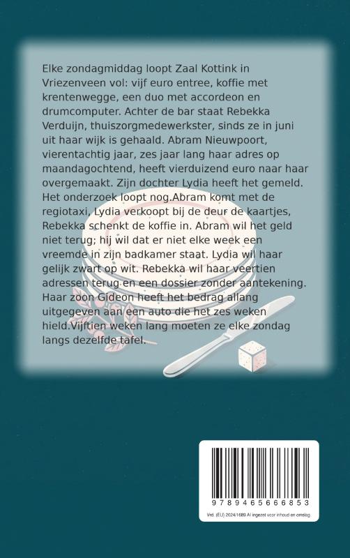 Achterkant van Er raakt hier nooit iets weg