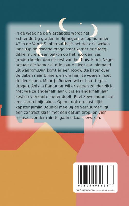 Achterkant van Niet bestemd voor nachtverblijf