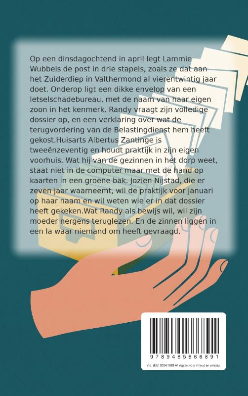 Achterkant van Ik heb het opgeschreven
