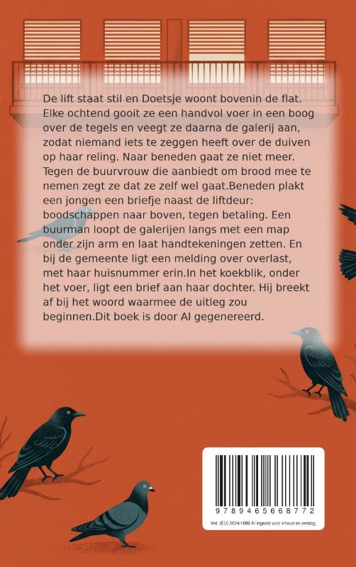 Achterkant van Harder dan ze gezegd hadden