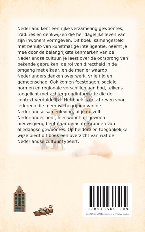 Achterkant van De Nederlandse Cultuur Ontrafeld