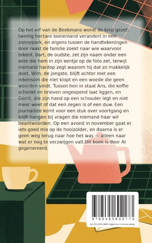 Achterkant van Overpad