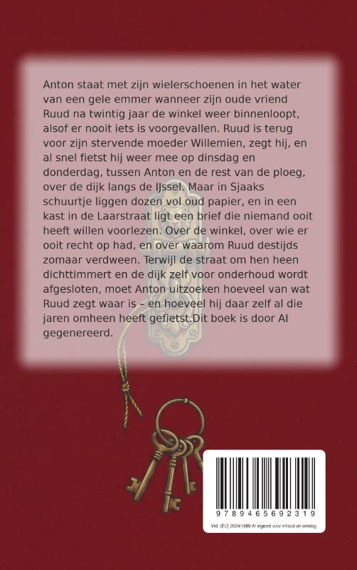 Achterkant van Kop naar buiten