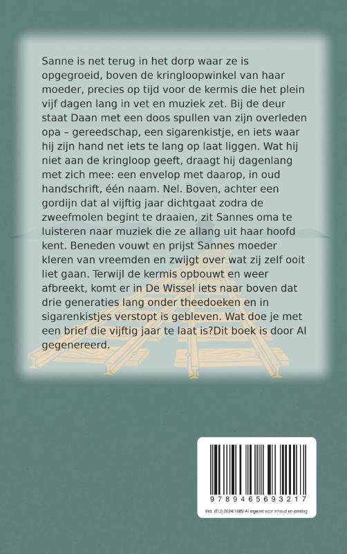 Achterkant van De Wissel