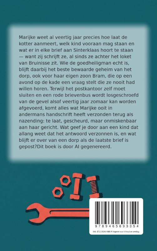 Achterkant van Nazending