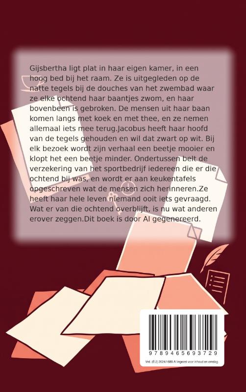 Achterkant van Ga maar, ik heb de tijd