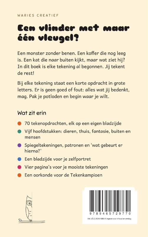 Achterkant van Teken de rest