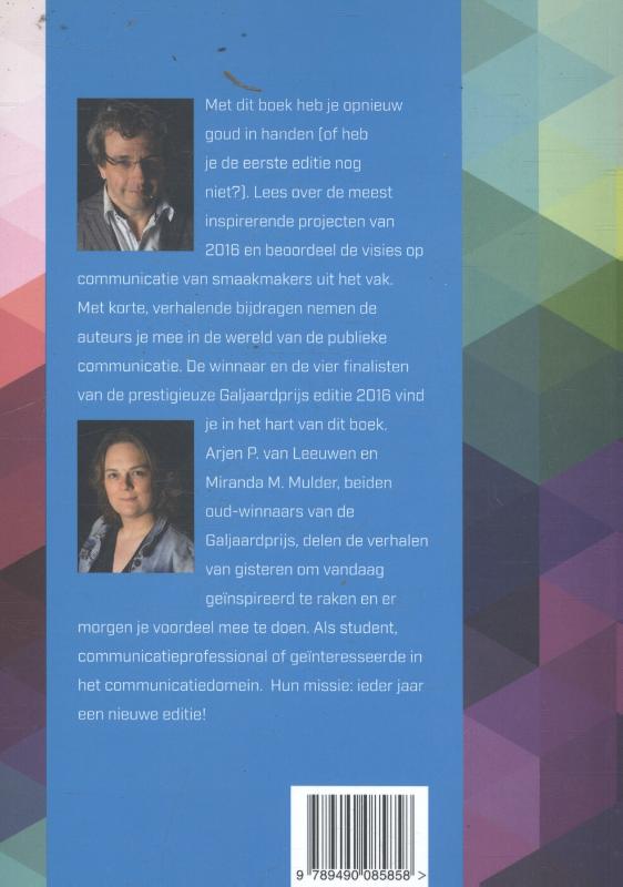 Achterkant van 2016