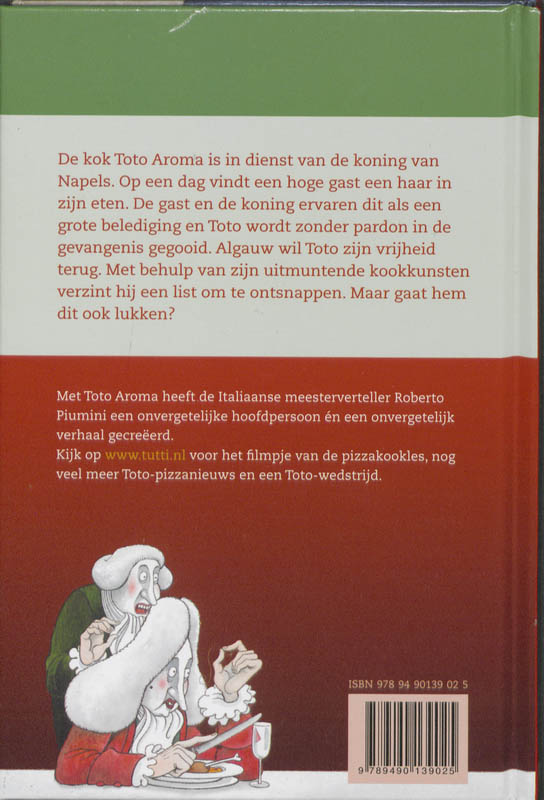 Achterkant van Toto Aroma