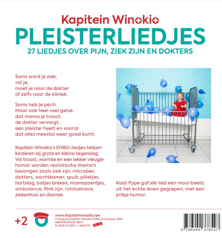 Achterkant van Pleisterliedjes