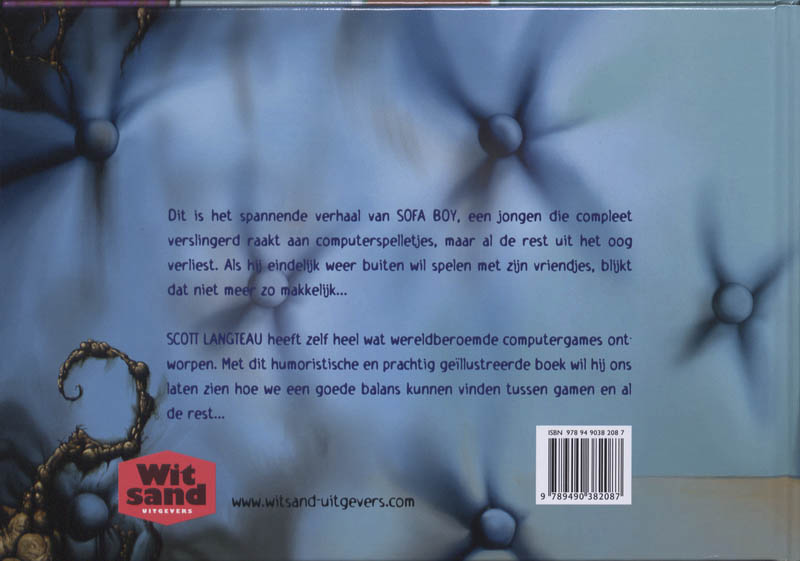 Achterkant van Sofa Boy