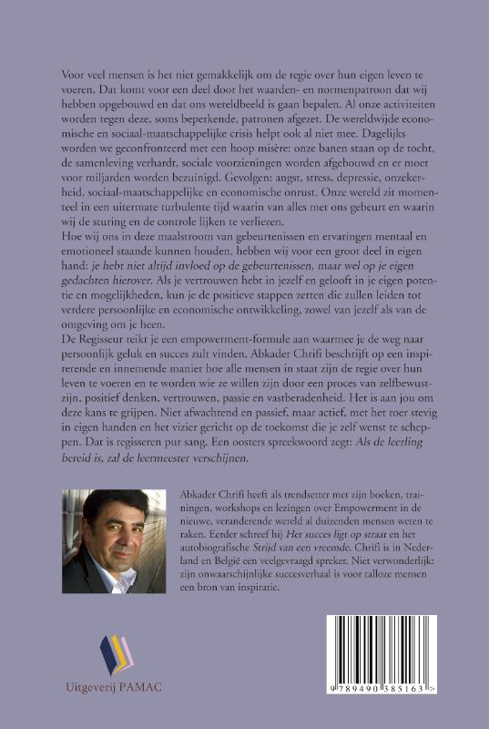Achterkant van De Regisseur