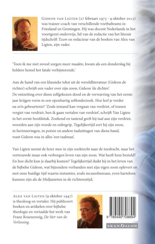 Achterkant van Vertalen van verdriet