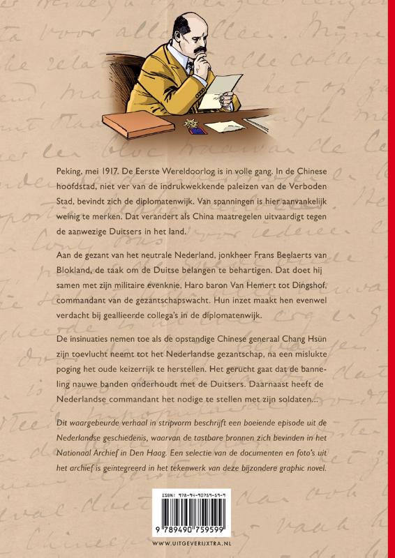 Achterkant van Peking