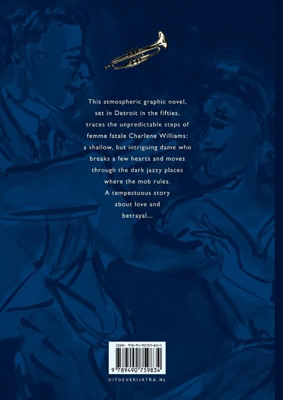 Achterkant van The unfortunate love life of Charlene Williams