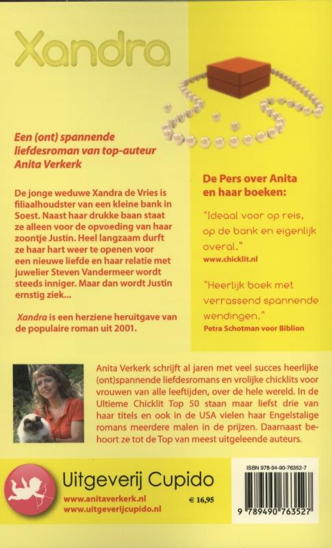 Achterkant van Xandra