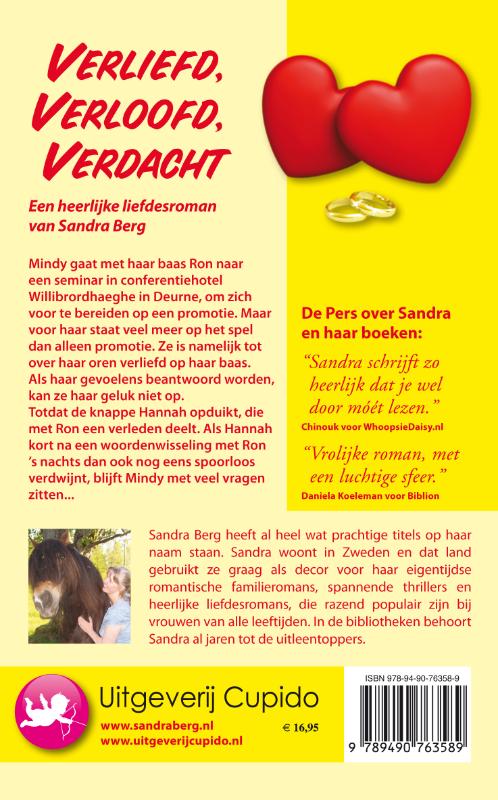 Achterkant van Verliefd, verloofd, verdacht