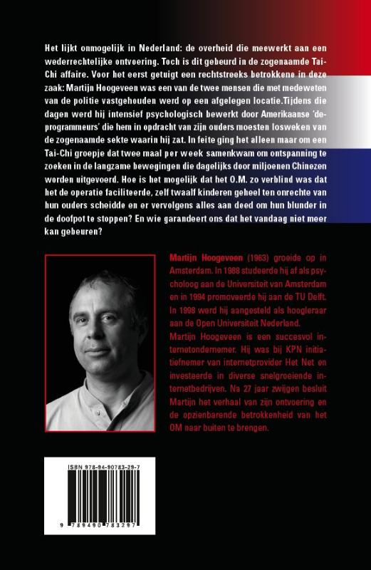 Achterkant van Mijn ontvoering... door het OM