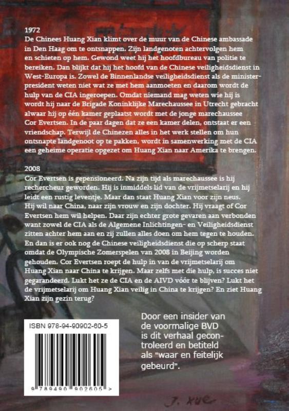 Achterkant van De afgehaalde Chinees - hardback
