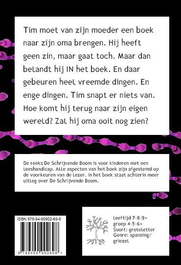 Achterkant van Het boek voor oma