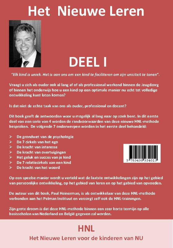 Achterkant van HNL Deel I