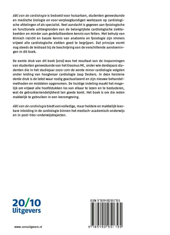 Achterkant van ABC van de cardiologie