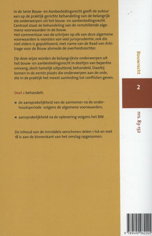 Achterkant van Jurisprudentie en regelgeving