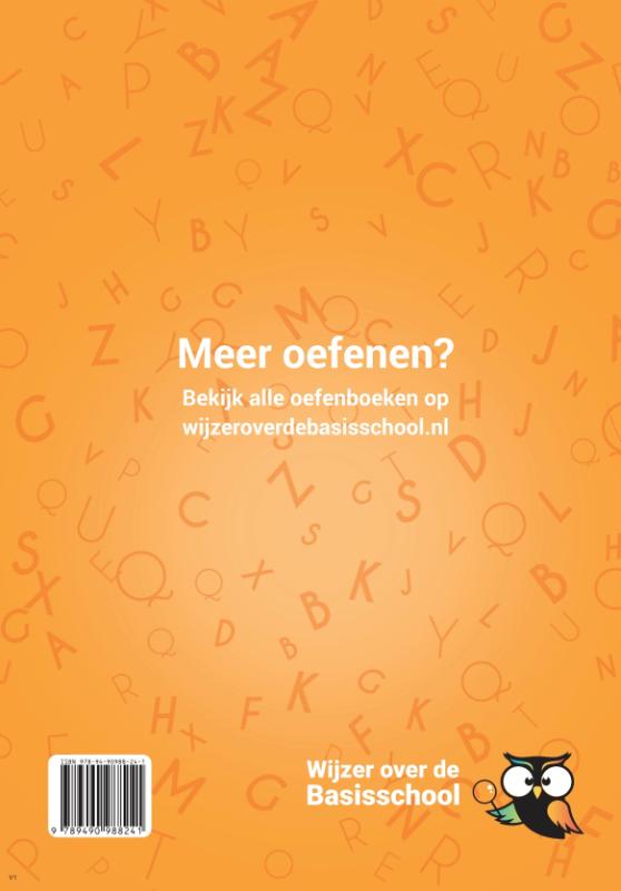 Achterkant van Spelling groep 5 Oefenboek - 1e helft schooljaa