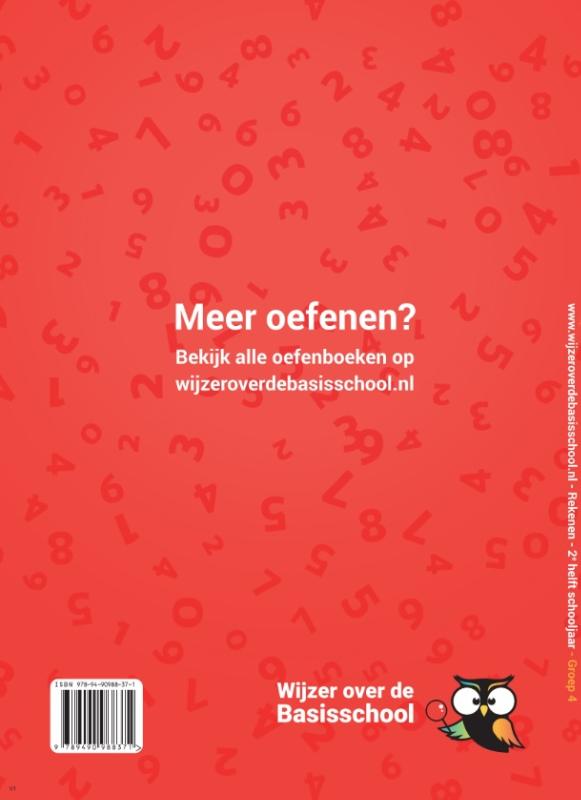 Achterkant van Oefenboek