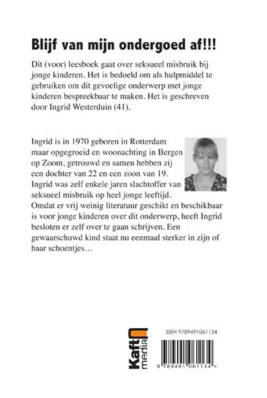 Achterkant van Blijf van mijn ondergoed af!!!