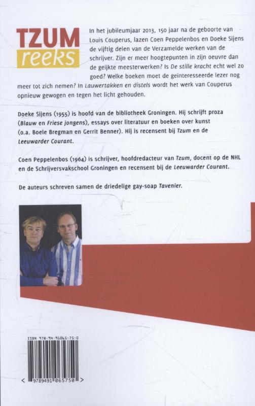 Achterkant van Lauwertakken en distels