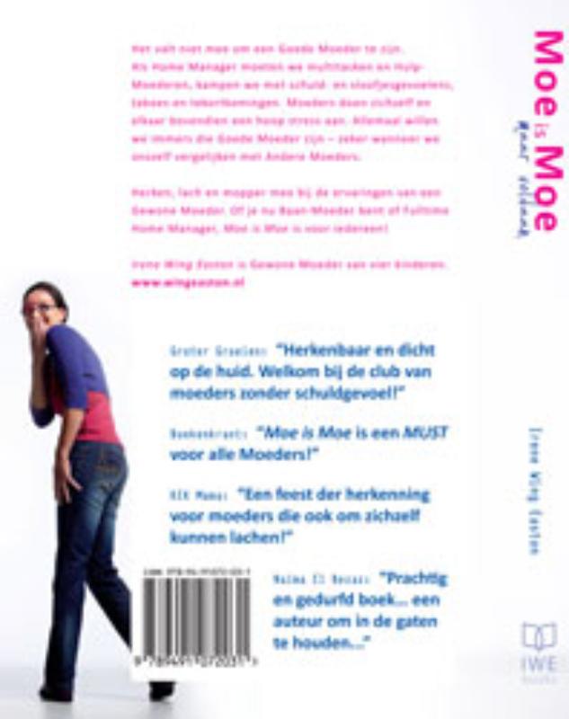 Achterkant van Moe is Moe