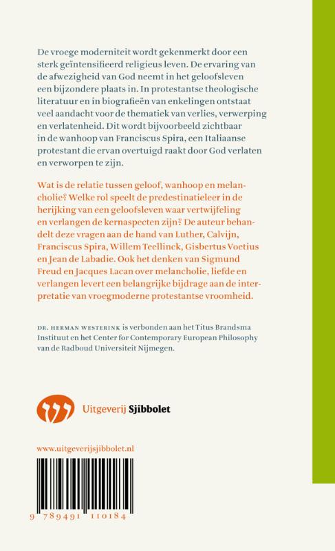 Achterkant van Verlangen & vertwijfeling