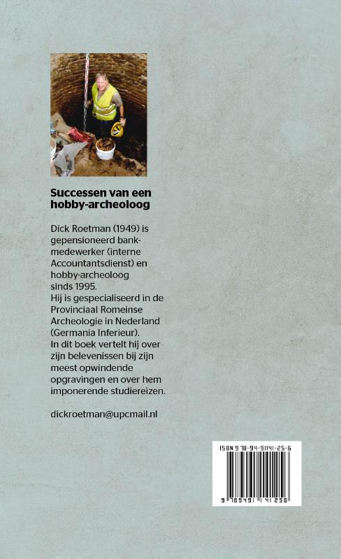 Achterkant van Van Oppidum Batavorum tot Romeinsfort Vechten