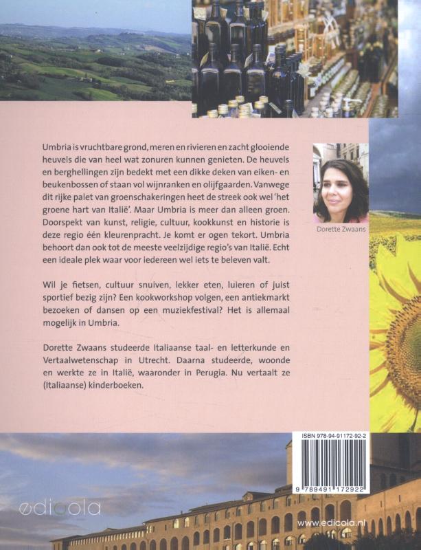 Achterkant van Umbrië in geuren en kleuren