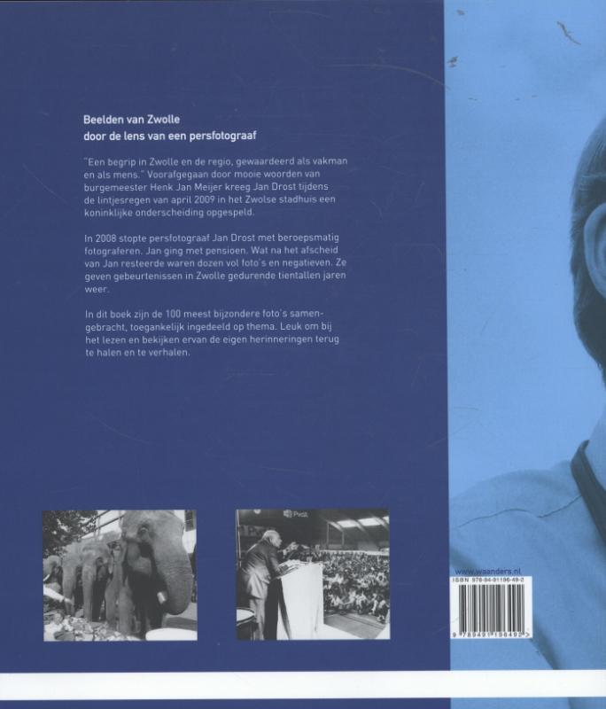 Achterkant van Jan Drost