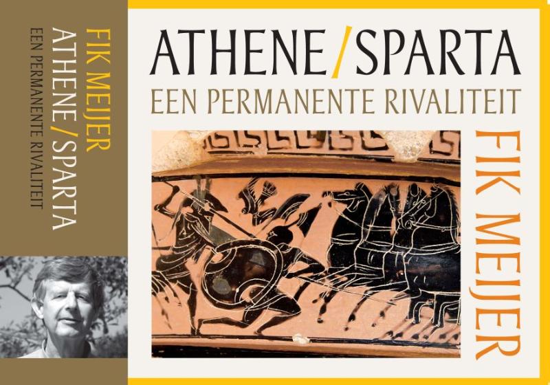 Achterkant van Athene en Sparta