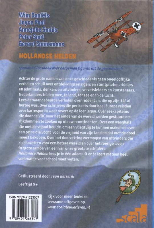 Achterkant van Hollandse Helden