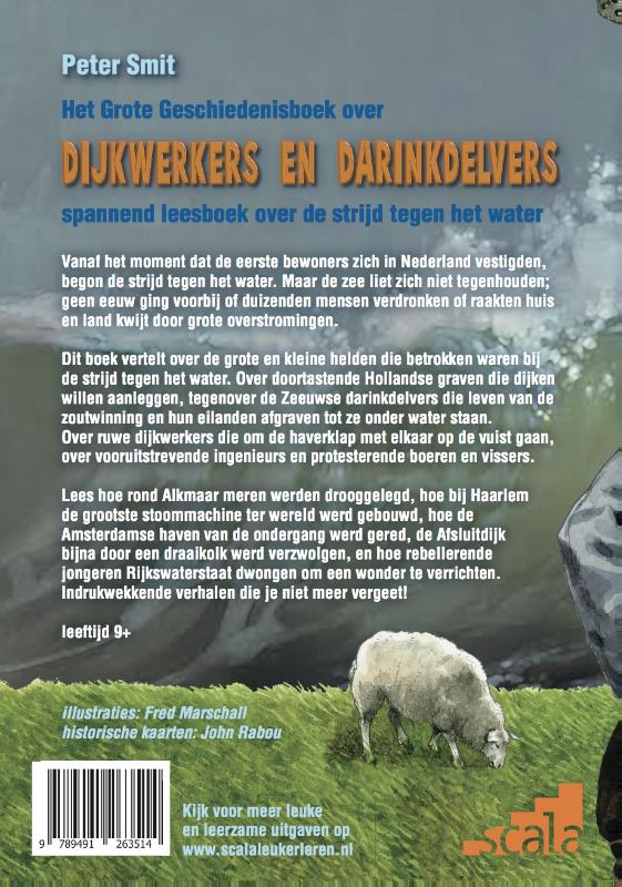 Achterkant van Dijkwerkers en darinkdelvers