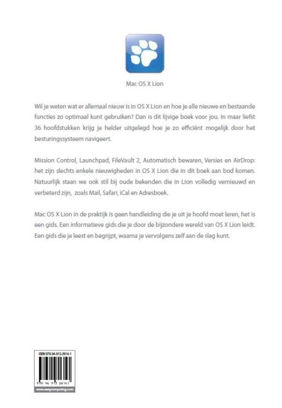 Achterkant van Mac OS X Lion in de praktijk