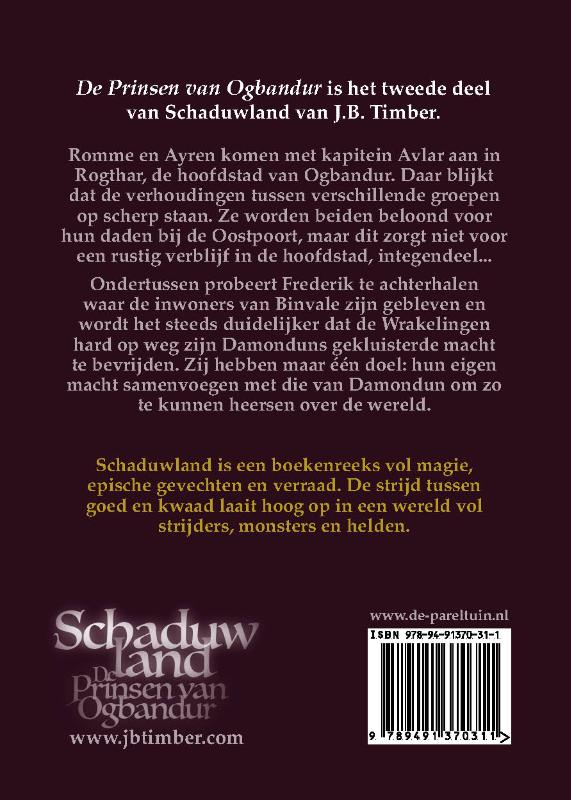 Achterkant van De Prinsen van Ogbandur
