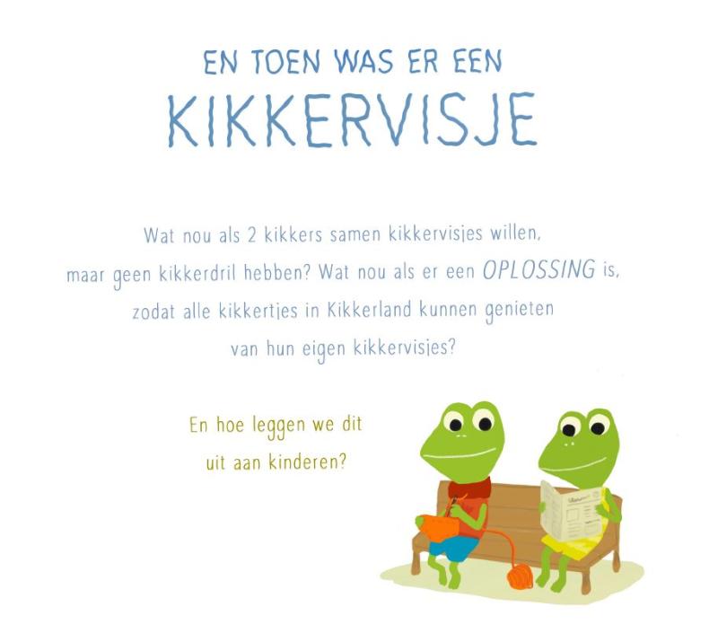 Achterkant van En toen was er een kikkervisje