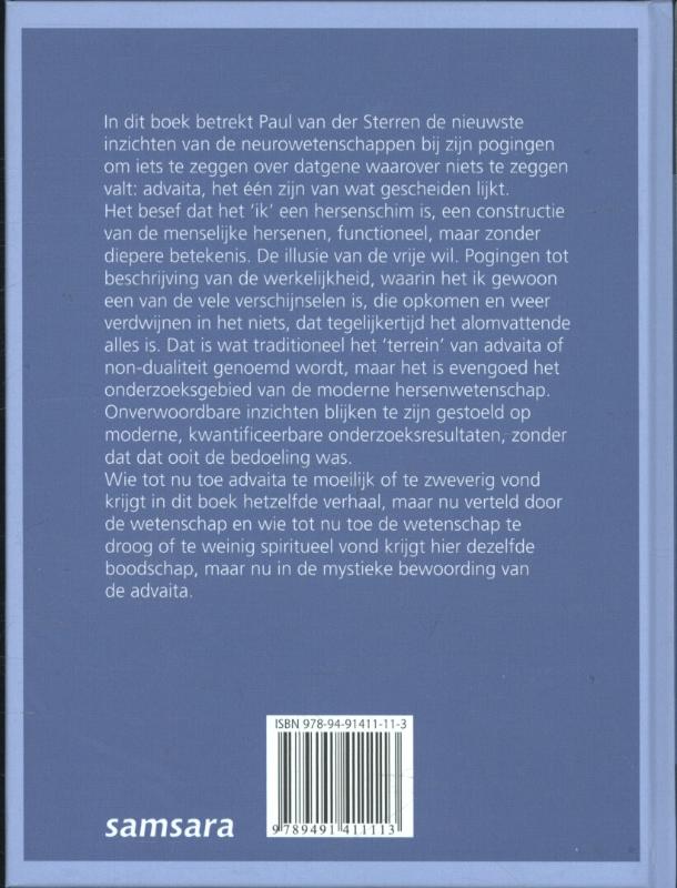 Achterkant van Over het brein