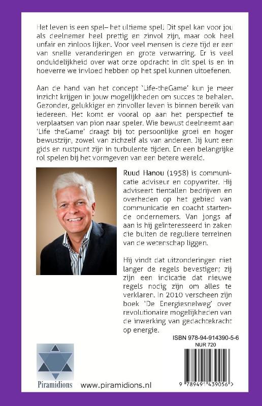 Achterkant van Life-theGame