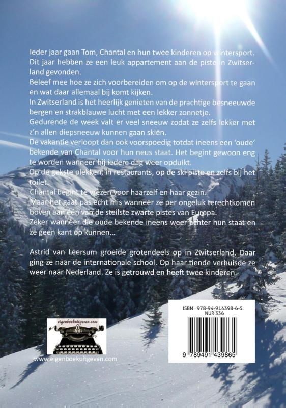 Achterkant van Skipiste