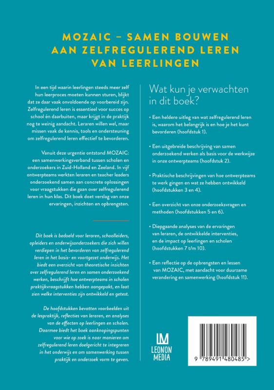 Achterkant van Samen bouwen aan zelfregulerend leren van leerlingen