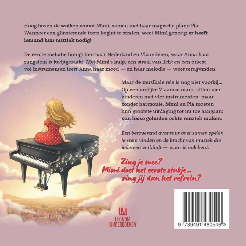 Achterkant van Mijn Piano & Ik